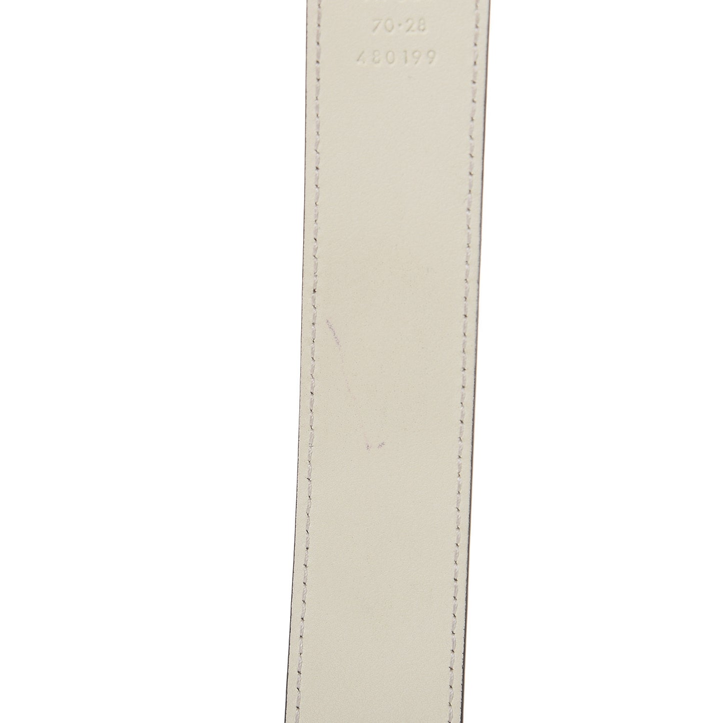 Calfskin Dionysus 30mm Belt 70 28 Mystic White