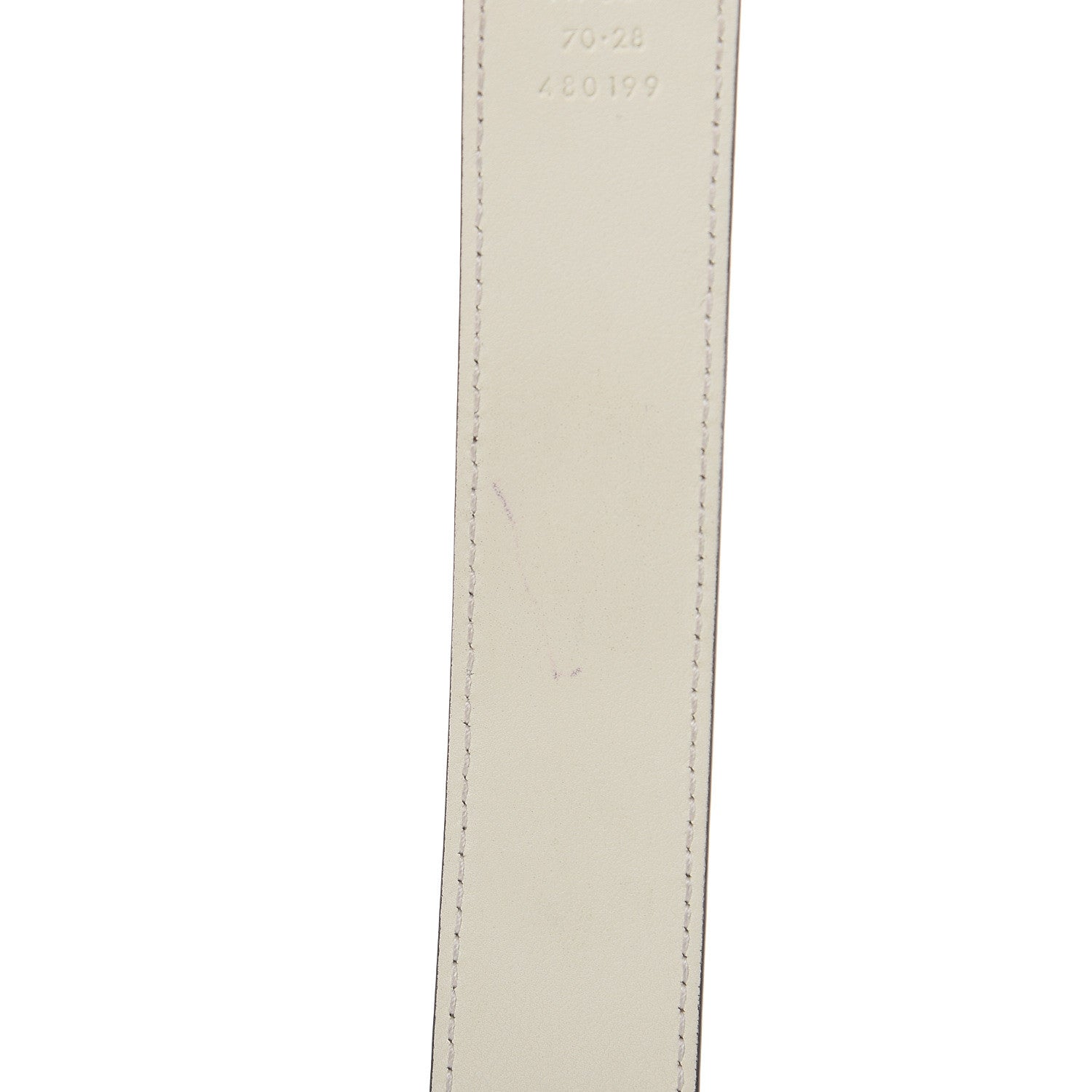 Gucci Calfskin Dionysus 30mm Belt 70 28 Mystic White 5 of 6