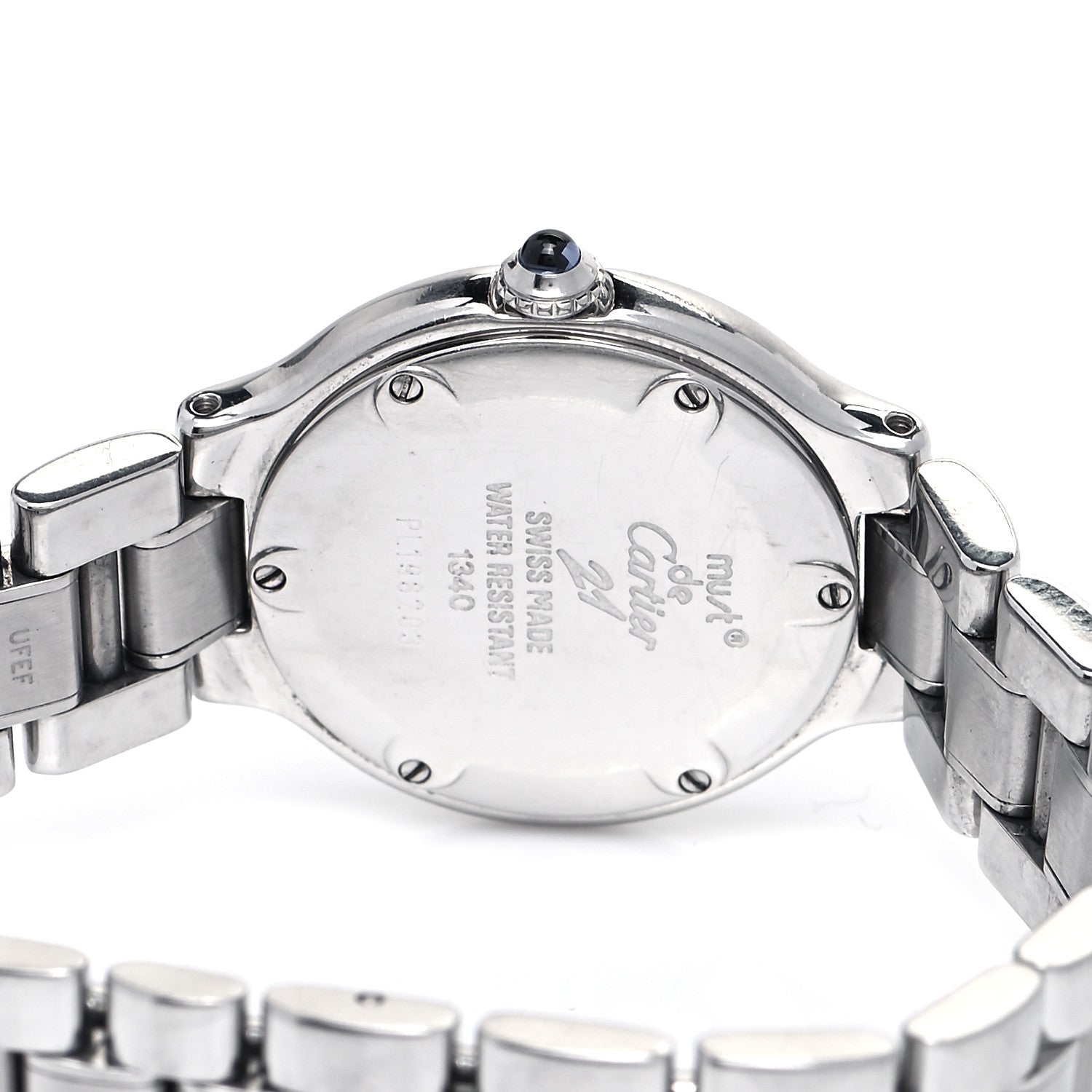 Cartier Stainless Steel 28mm Must De 21 Quartz Watch 4 of 4