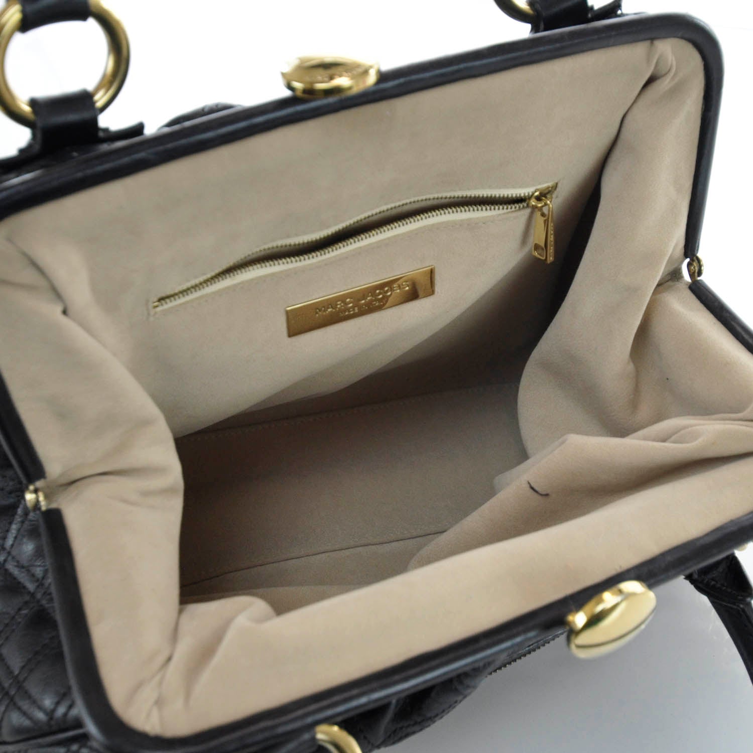 Marc Jacobs Quilted Leather Stam Black 7 of 12