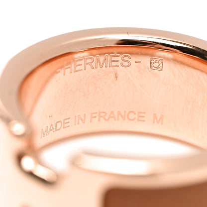 Hermes Madame Calfskin Olympe Ring M Gold 4 of 4