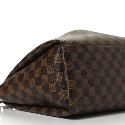Louis Vuitton Damier Ebene Odeon Tote MM Black 8 of 11