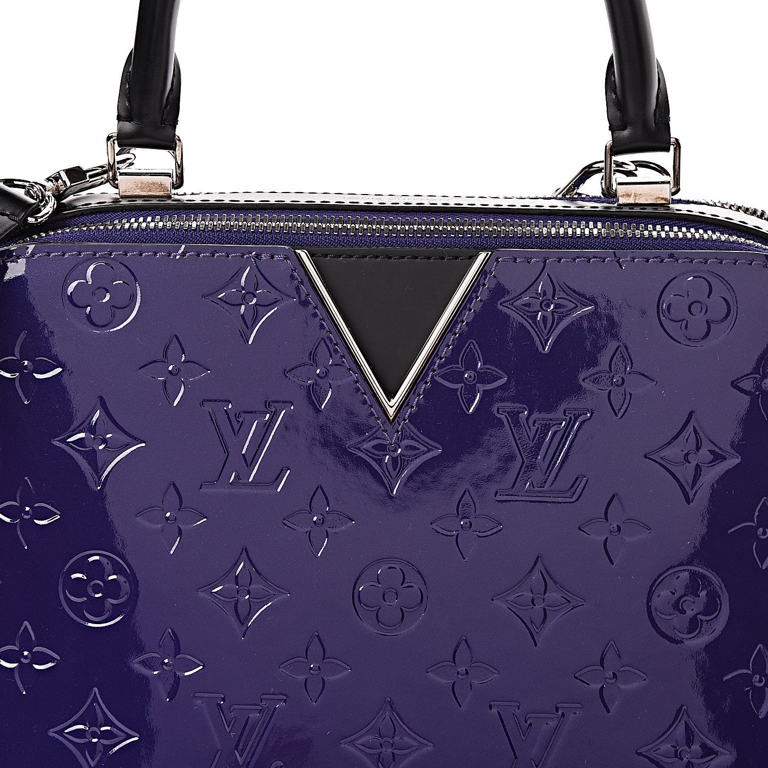 Louis Vuitton Vernis Melrose Blueberry 7 of 12
