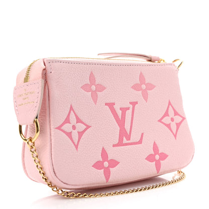 Louis Vuitton Empreinte Monogram Giant By The Pool Mini Pochette Accessories Bouton De Rose 3 of 6