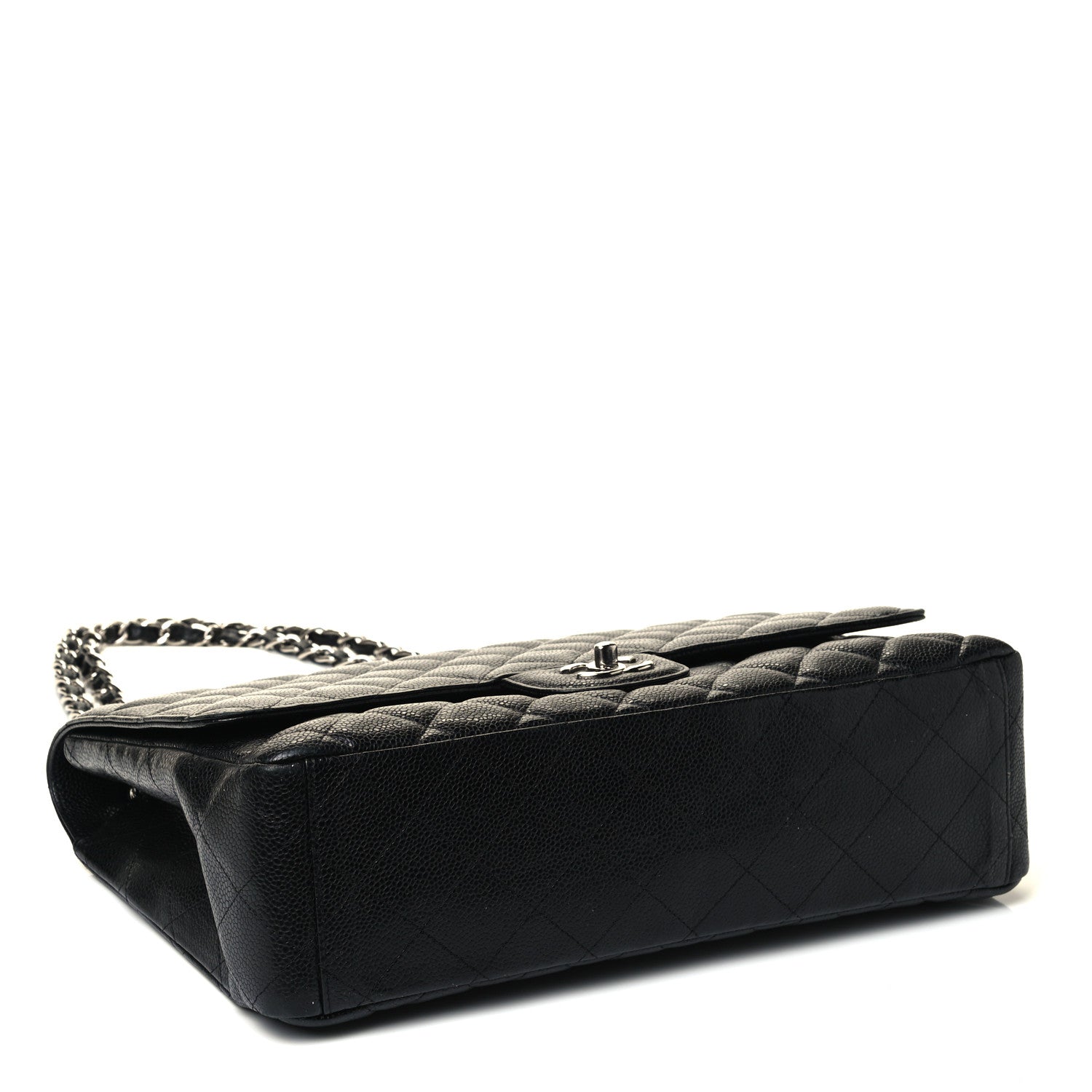 Chanel Caviar Quilted Maxi Single Flap Black 3 of 4