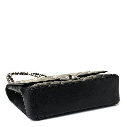 Chanel Caviar Quilted Maxi Single Flap Black 3 of 4
