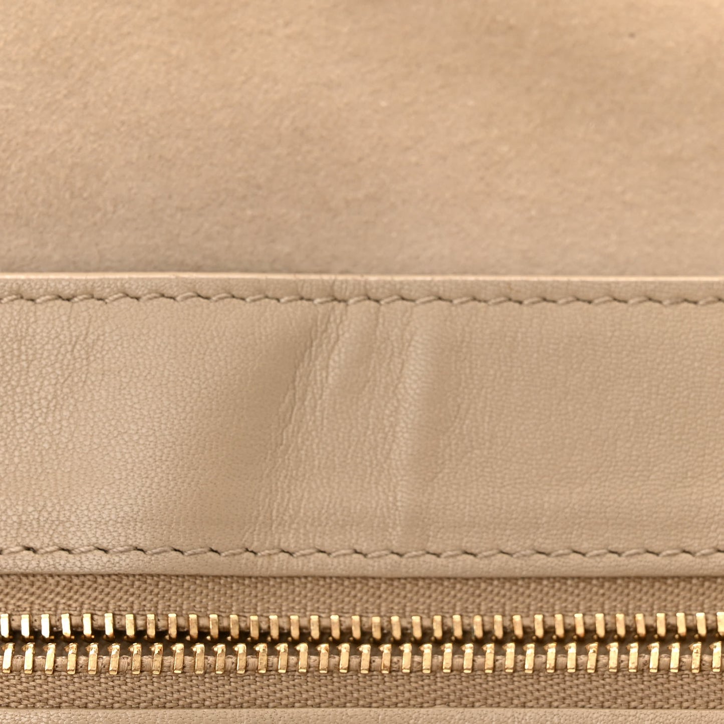 Lambskin Horizontal Cabas Beige