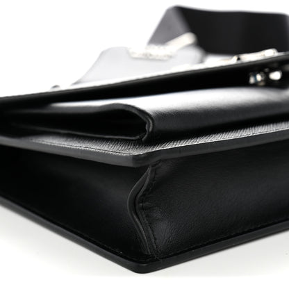 Prada Saffiano City Calf Mini Envelope Bag Black 9 of 11