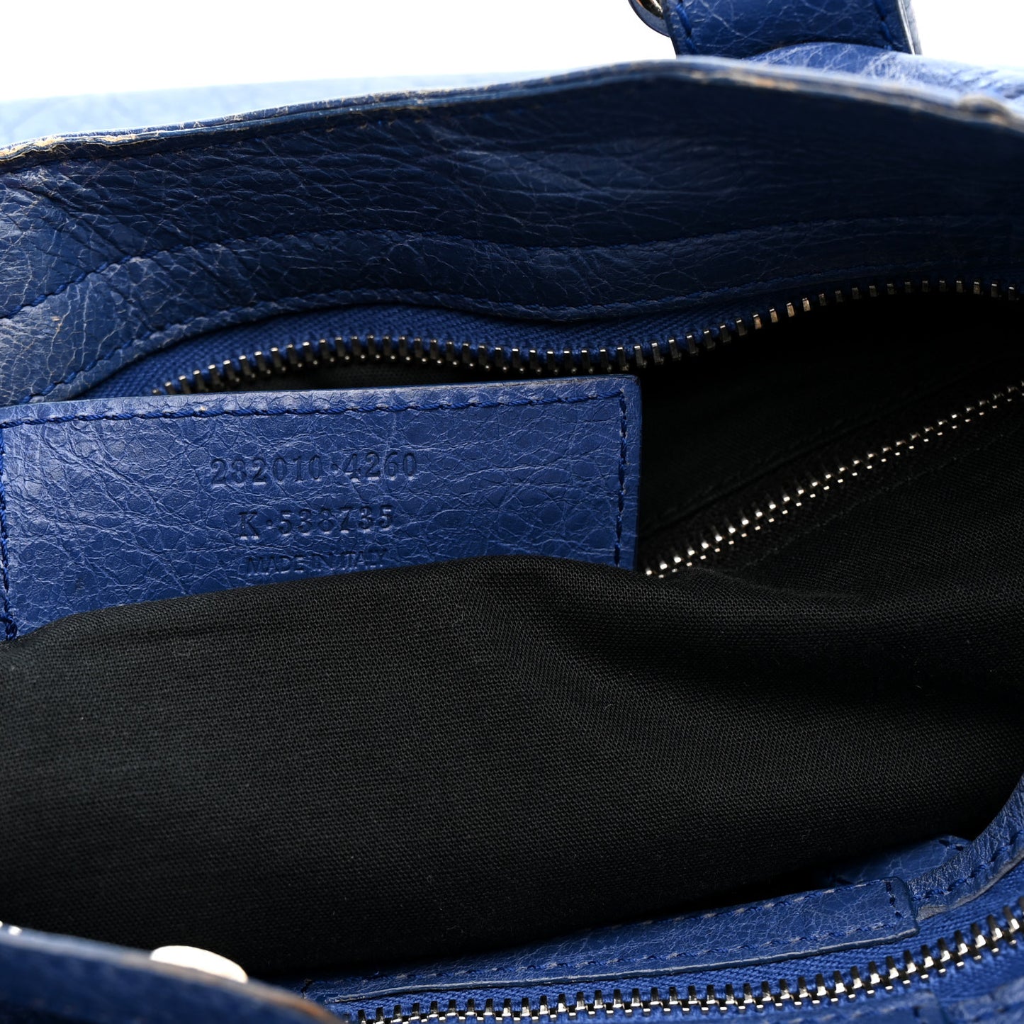 Agneau Giant 12 Silver Hardware Velo Bleu Glacier