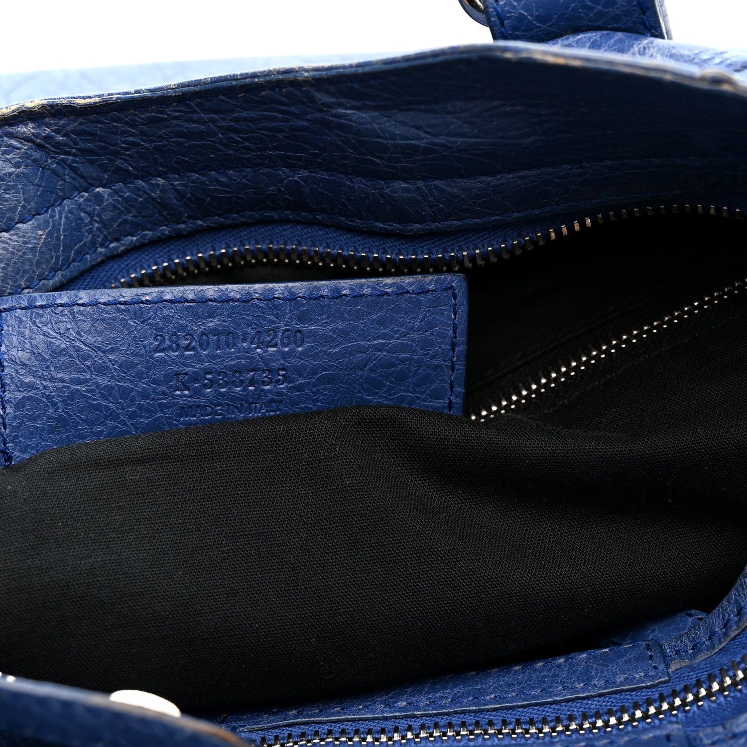 Balenciaga Agneau Giant 12 Silver Hardware Velo Bleu Glacier 8 of 21