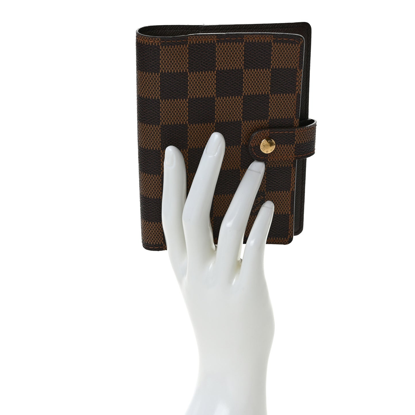Damier Ebene Small Ring Agenda Cover
