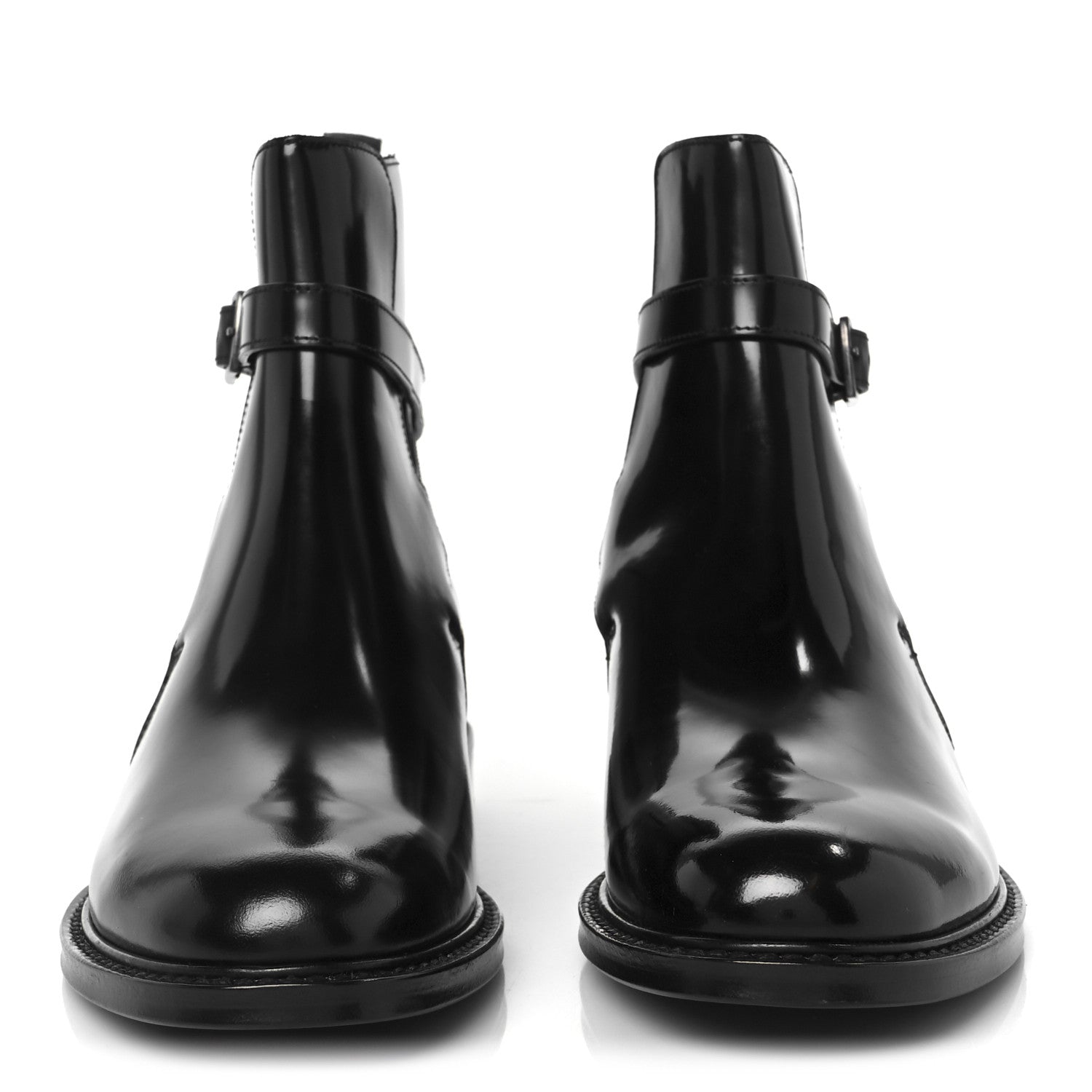 Saint Laurent Buello Top Army 20 Boots 37 Black 3 of 9