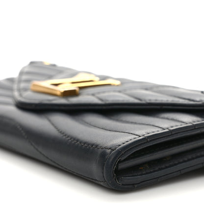 Louis Vuitton Calfskin New Wave Long Wallet Black 7 of 12
