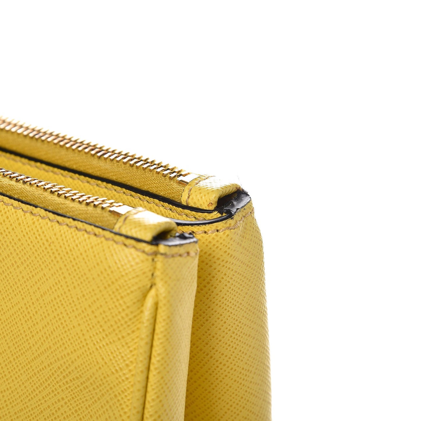 Saffiano Large Galleria Double Zip Tote Girasole