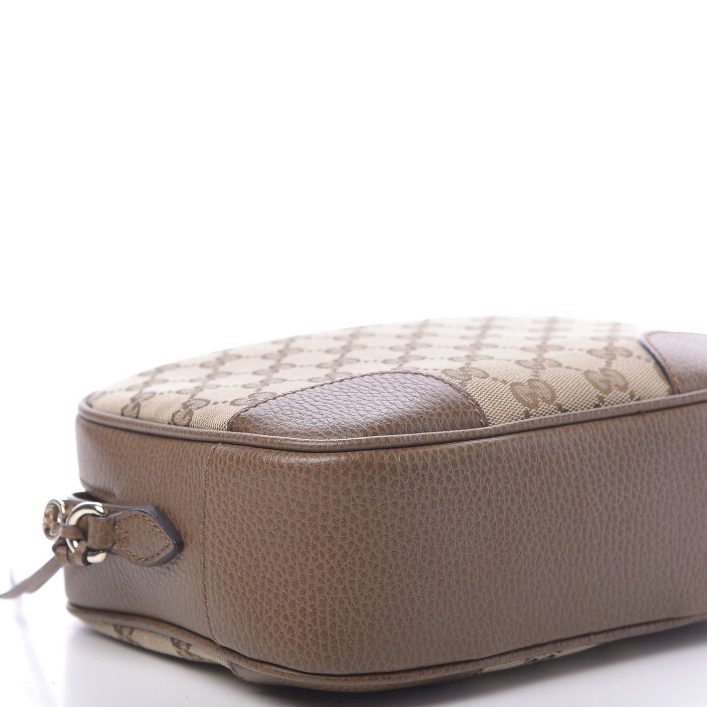 Monogram Mini Bree Messenger Bag Beige Tabacco