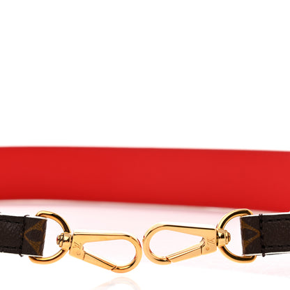 Louis Vuitton Monogram Bandouliere Shoulder Strap Red 4 of 4