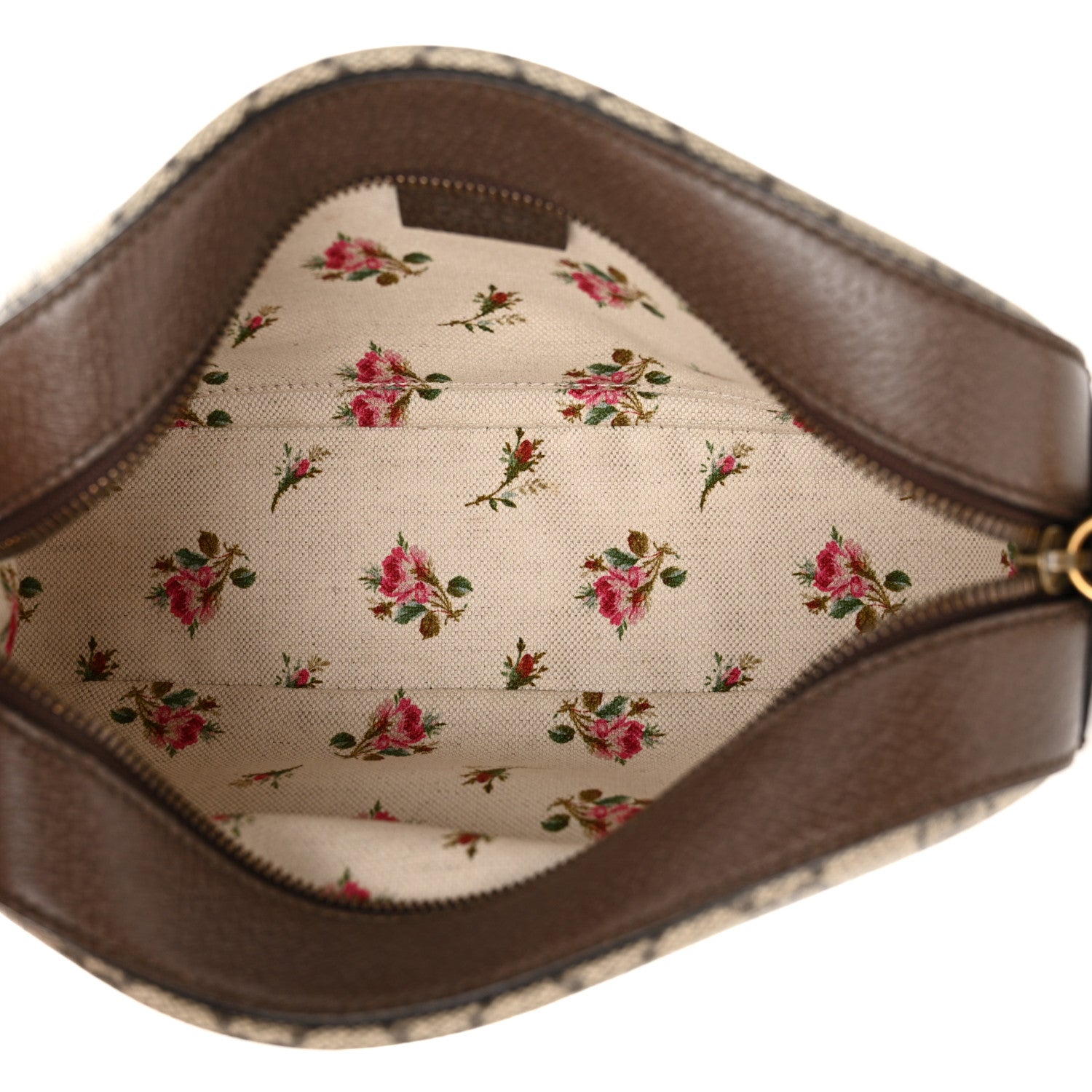 Gucci GG Supreme Monogram Web Neo Vintage Shoulder Bag Beige New Acero Crop 5 of 12
