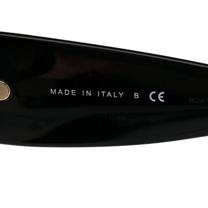 Chanel Acetate Rectangle Sunglasses 5435-A Black 5 of 10