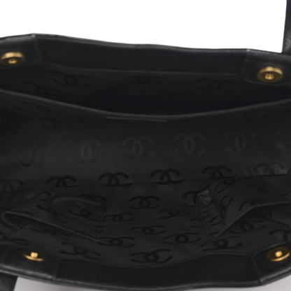 Chanel Patent CC Mini Tote Black 5 of 9