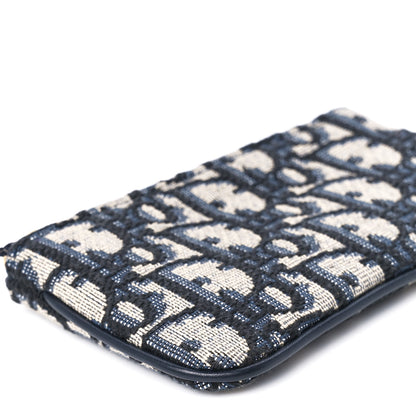 Christian Dior Oblique Key Case Blue 10 of 11