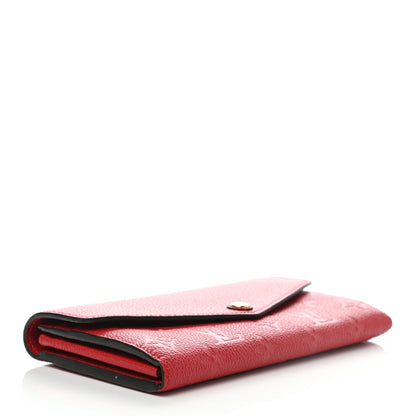 Louis Vuitton Empreinte Sarah Wallet NM Cherry 4 of 7