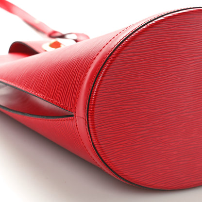 Louis Vuitton Epi Cluny Castillan Red 8 of 12