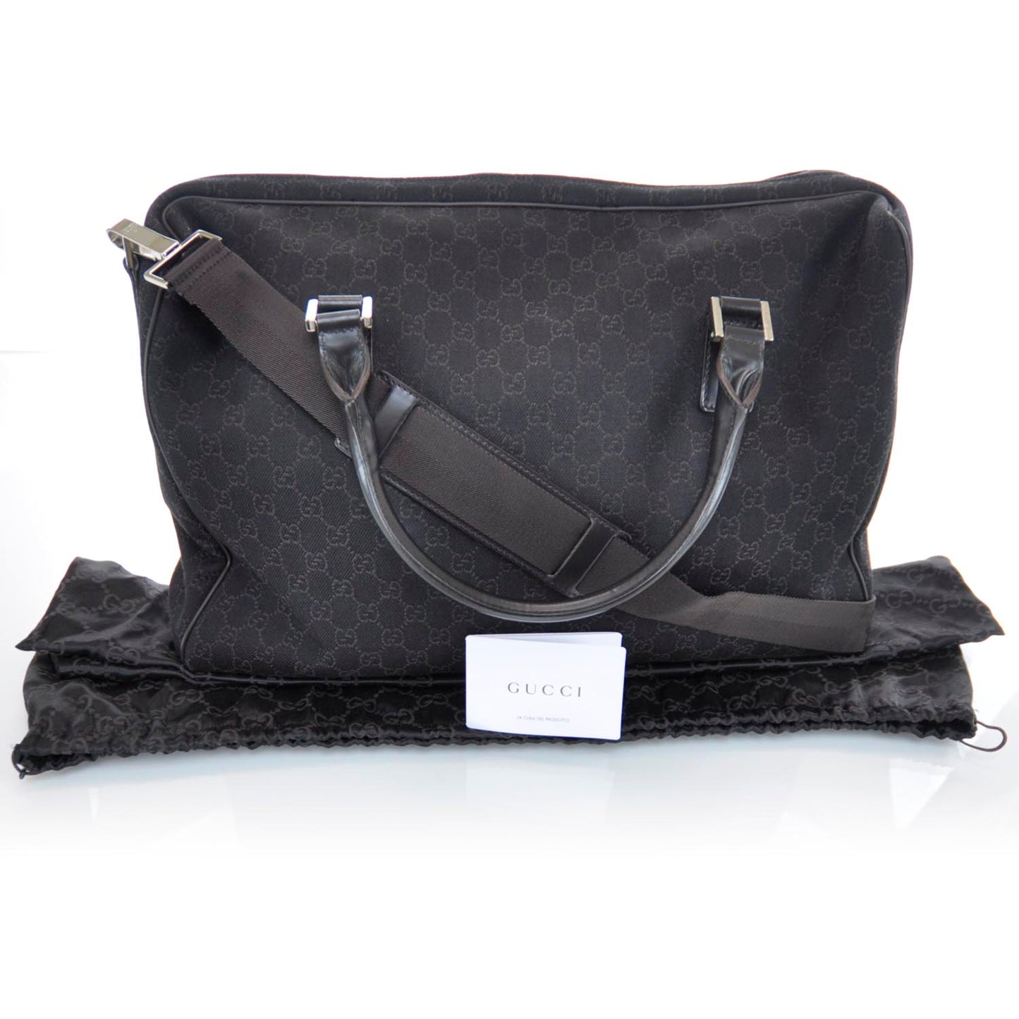 Monogram Large Duffle Bag Brown