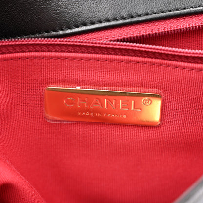 Chanel Lambskin Quilted Large Chanel 19 Flap Black 6 of 11