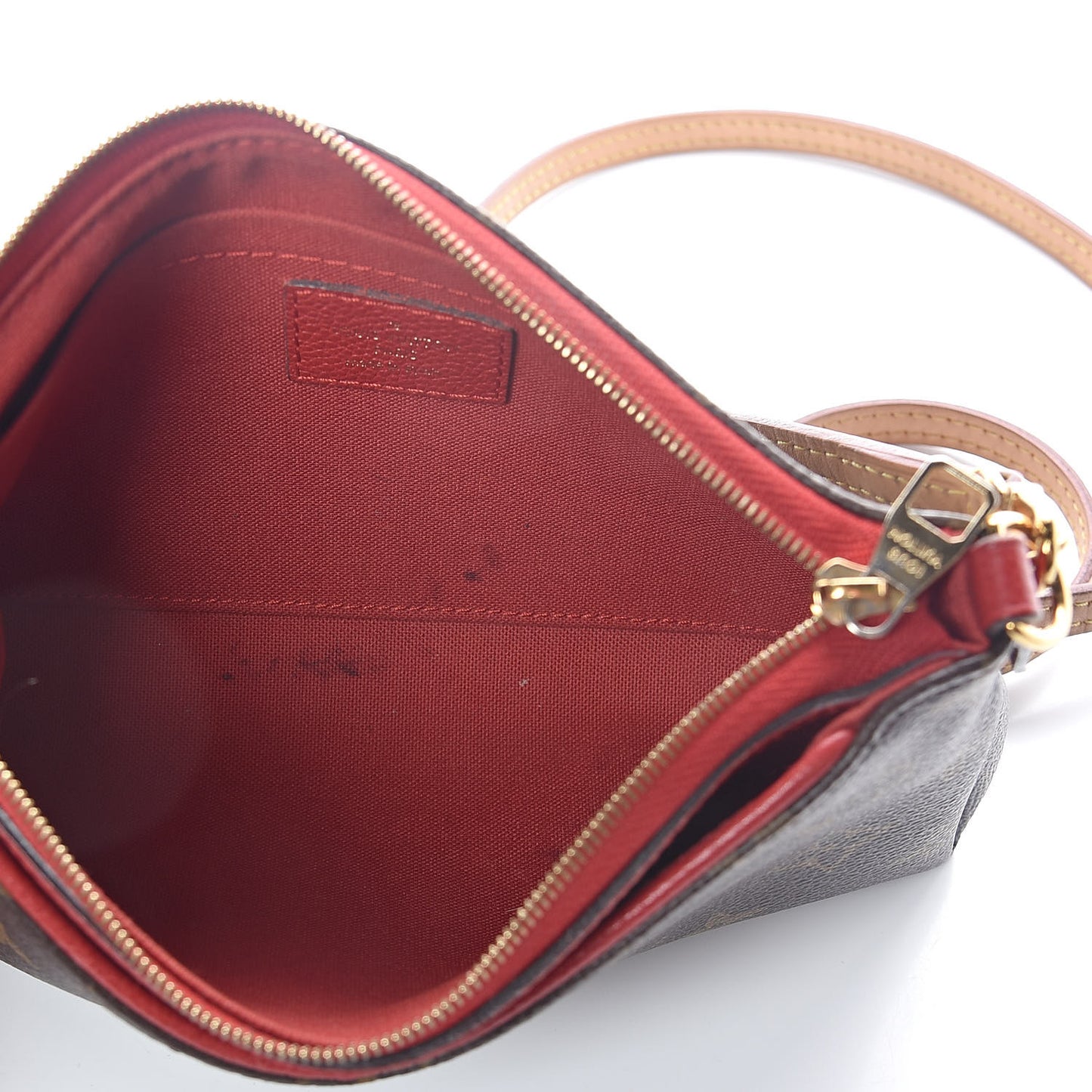 Monogram Pallas Clutch Cherry