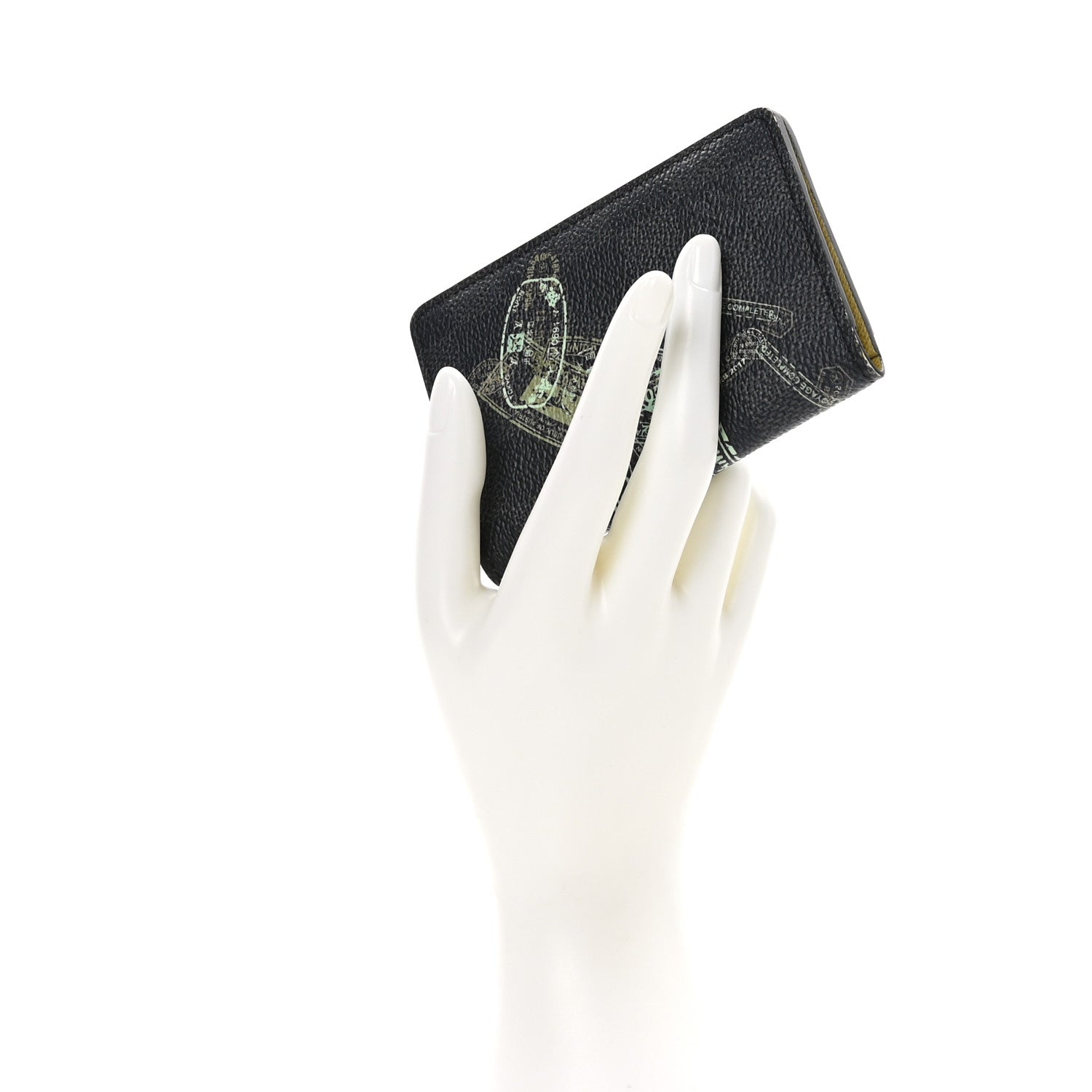 Louis Vuitton Damier Graphite Stamps Pocket Organizer NM 2 of 7