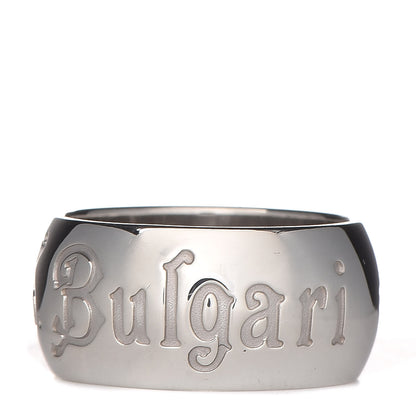 Bulgari Sterling Silver Save The Children Ring 55 7.5 1 of 5