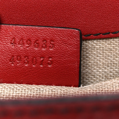 Gucci Microguccissima Medium Emily Chain Shoulder Bag Red 7 of 15