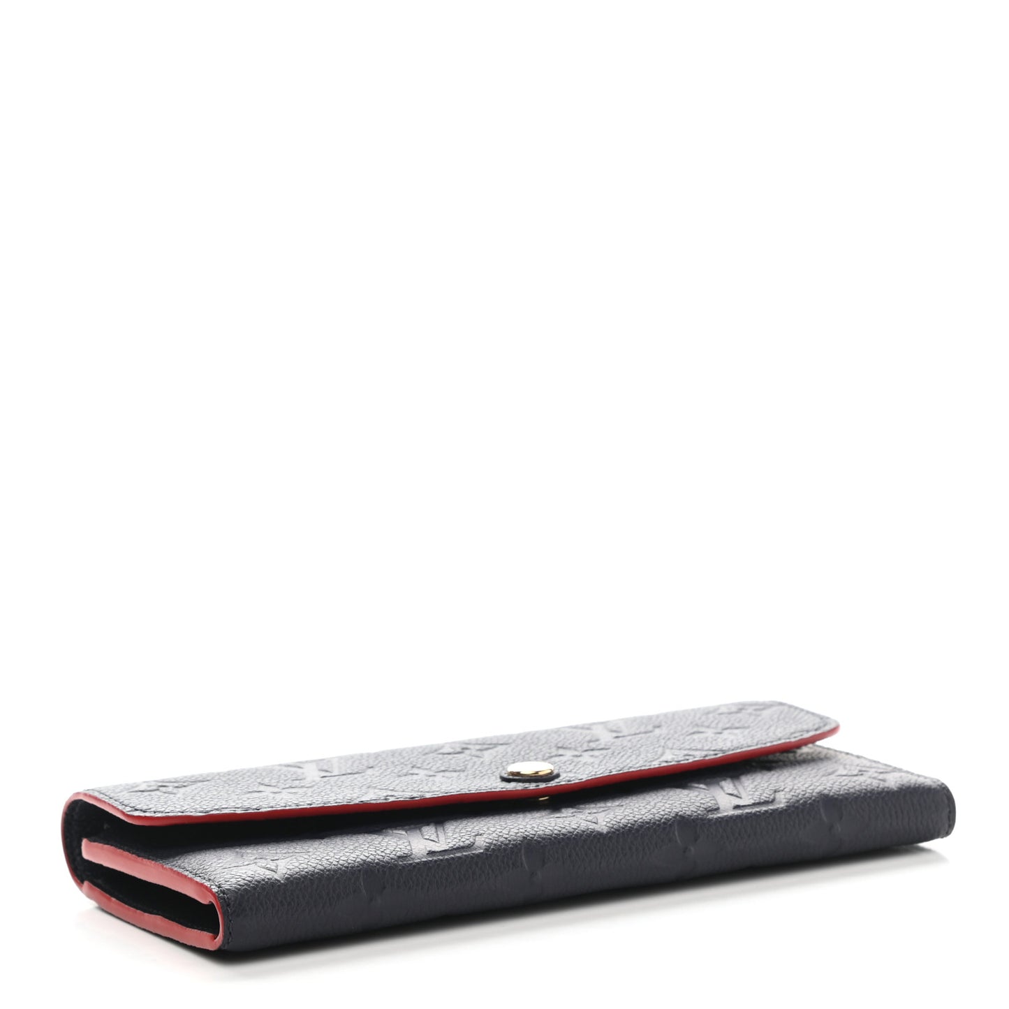 Empreinte Emilie Wallet Marine Rouge