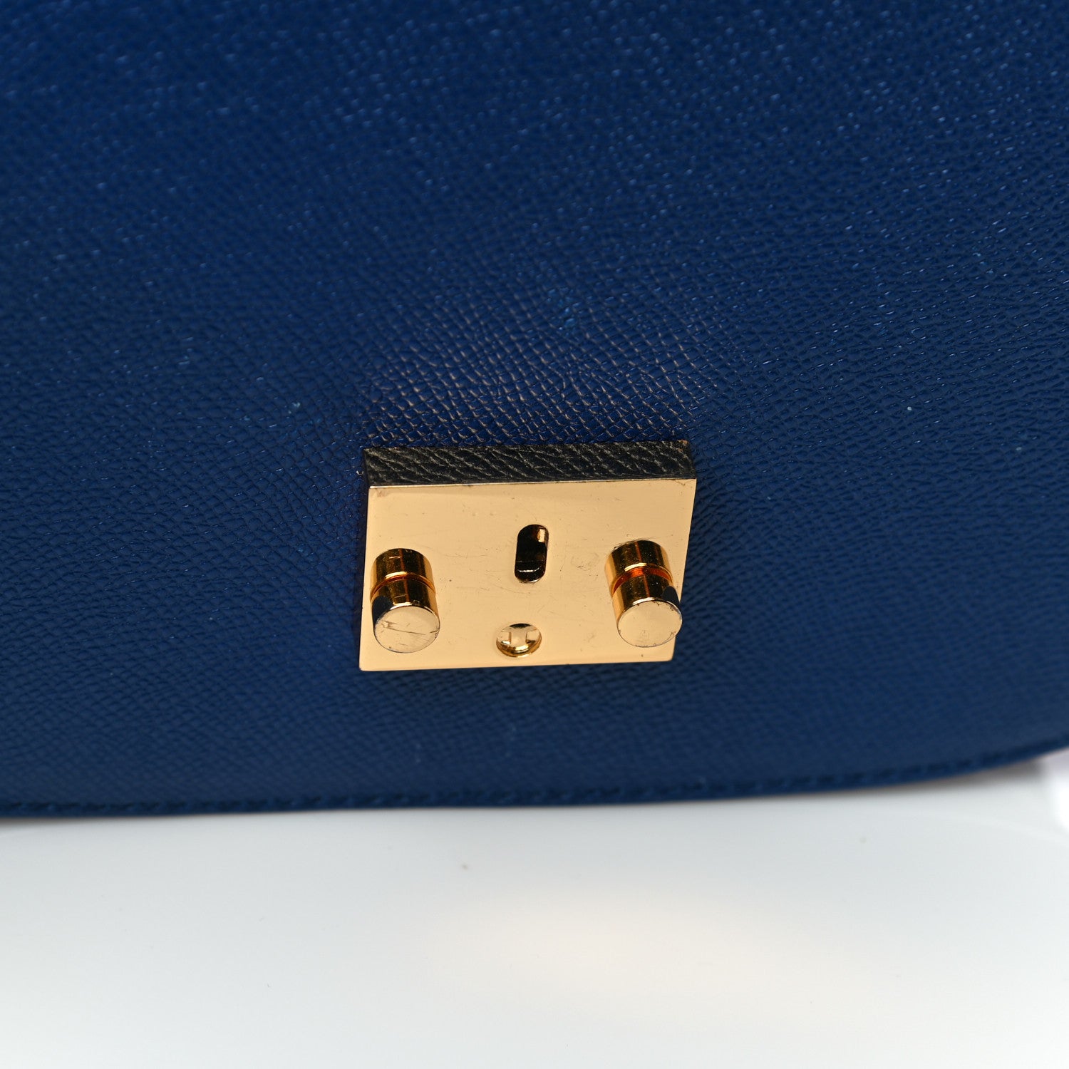 MCM Park Avenue Calfskin Small Patricia Crossbody Bag Blue 9 of 9