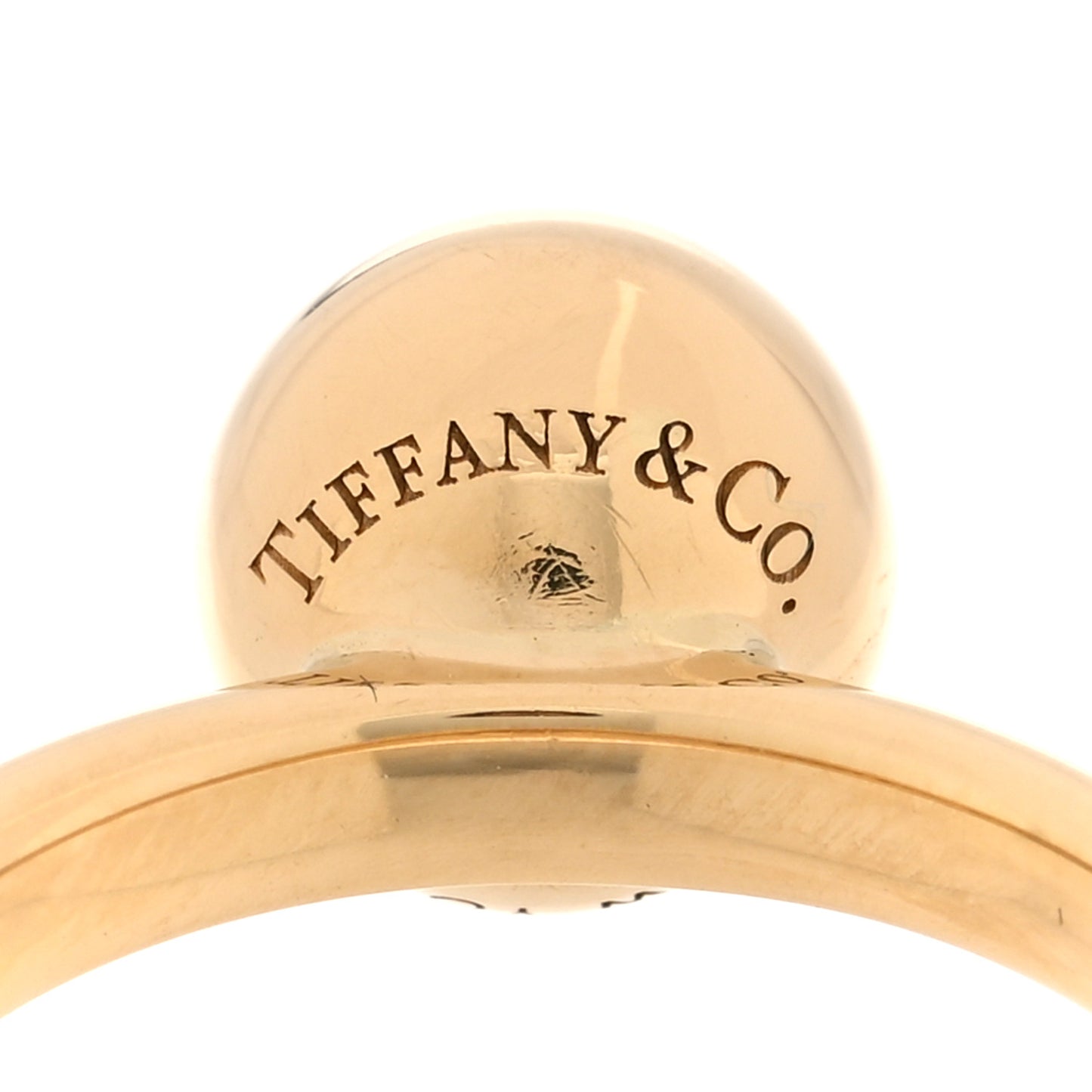 18K Yellow Gold 8mm Hardwear Ball Ring 47 4