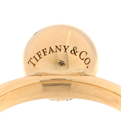 Tiffany 18K Yellow Gold 8mm Hardwear Ball Ring 47 4 5 of 5