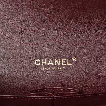 Chanel Lambskin Quilted Jumbo Double Flap Black 10 of 12