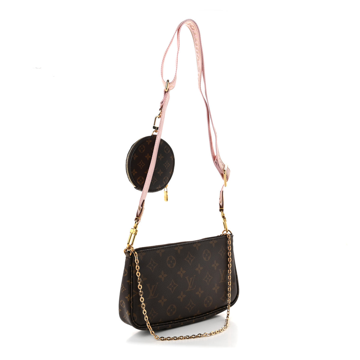 Louis Vuitton Monogram Multi Pochette Accessories Rose Clair 3 of 9