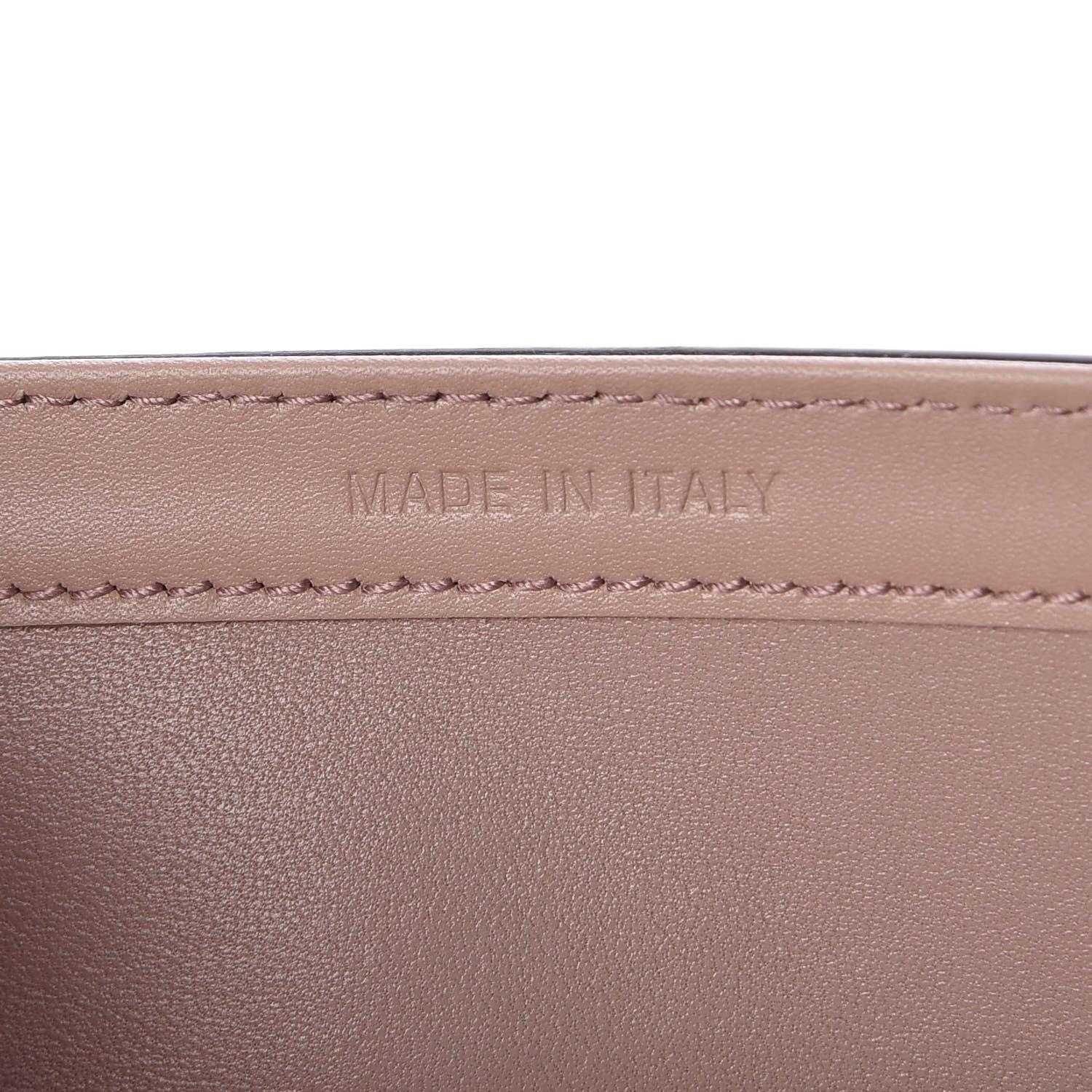 Christian Dior Calfskin Bee Pouch Powder Beige 7 of 7