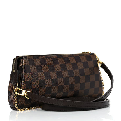 Louis Vuitton Damier Ebene Eva Clutch 3 of 8