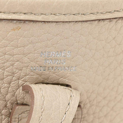 Hermes Taurillon Clemence Amazone Evelyne TPM Beton 6 of 15