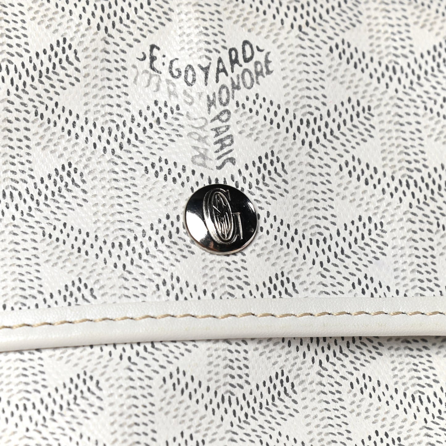 Goyardine Saint Louis PM White