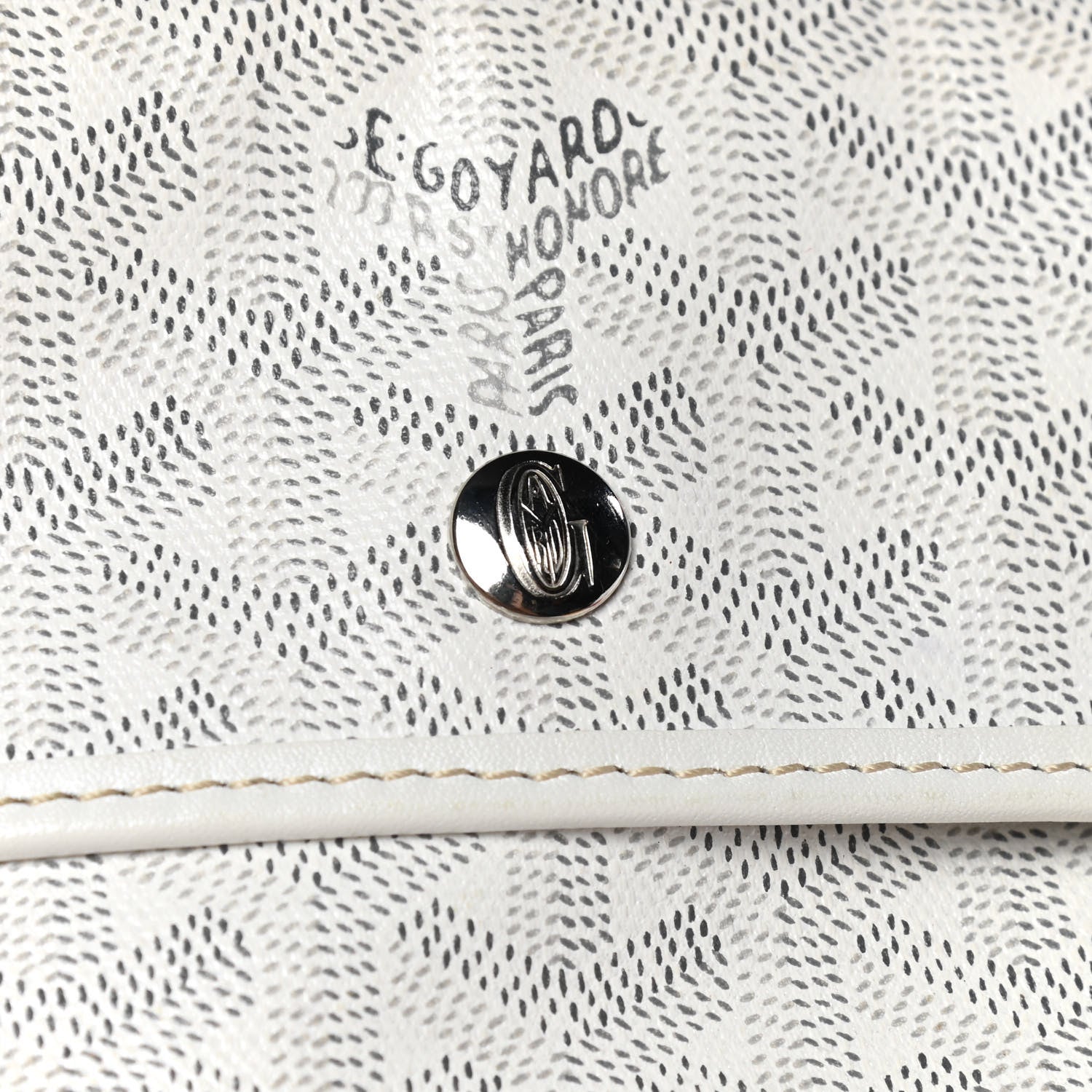 Goyard Goyardine Saint Louis PM White 22 of 25