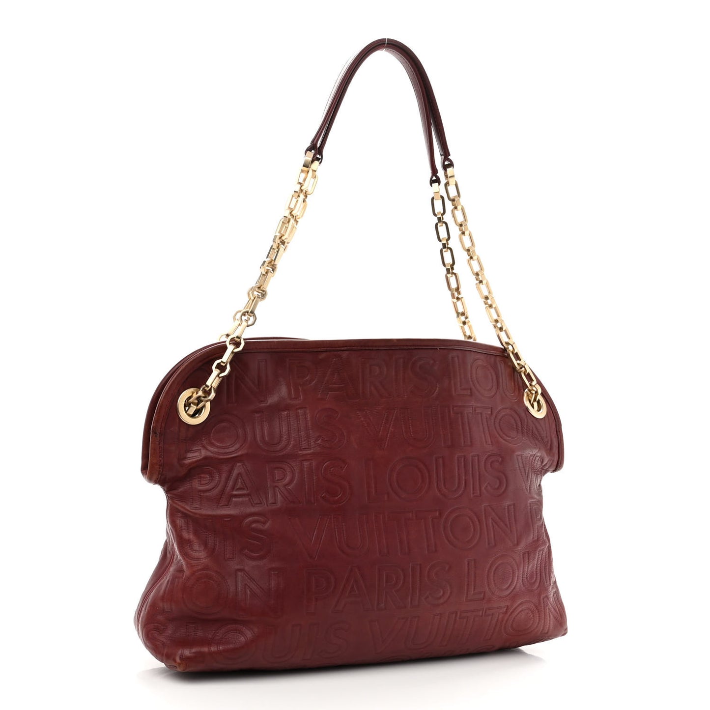 Monogram Paris Souple Wish Burgundy