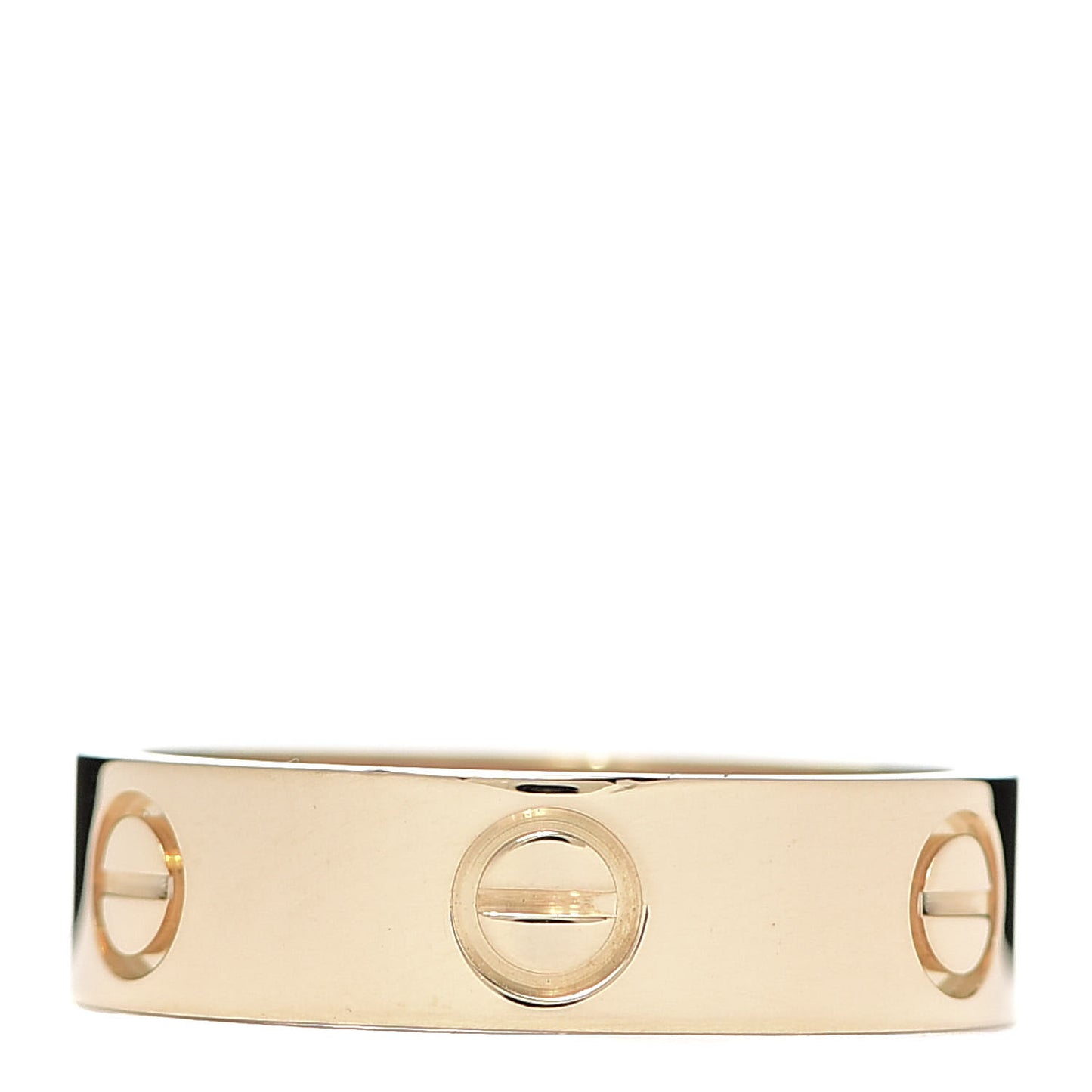 18K Yellow Gold 5.5mm LOVE Ring 56 7.5