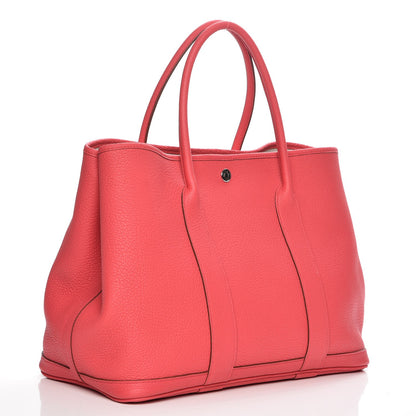 Hermes Vache Country Garden Party MM 36 Rose Jaipur 3 of 7