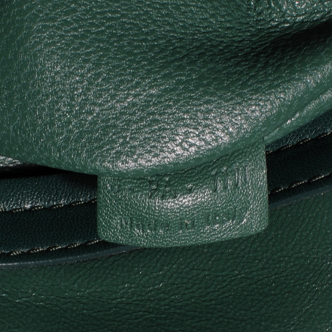 Pony Hair Small Phantom Luggage Jade