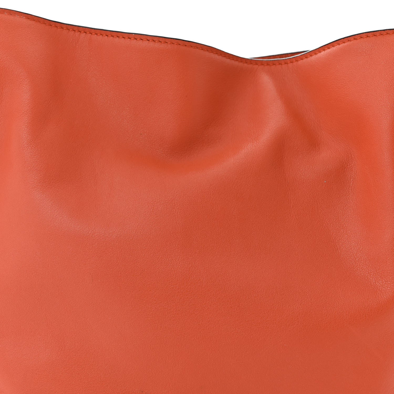 Loewe Nappa Flamenco Knot Clutch Vermillion 7 of 9