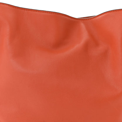 Loewe Nappa Flamenco Knot Clutch Vermillion 7 of 9