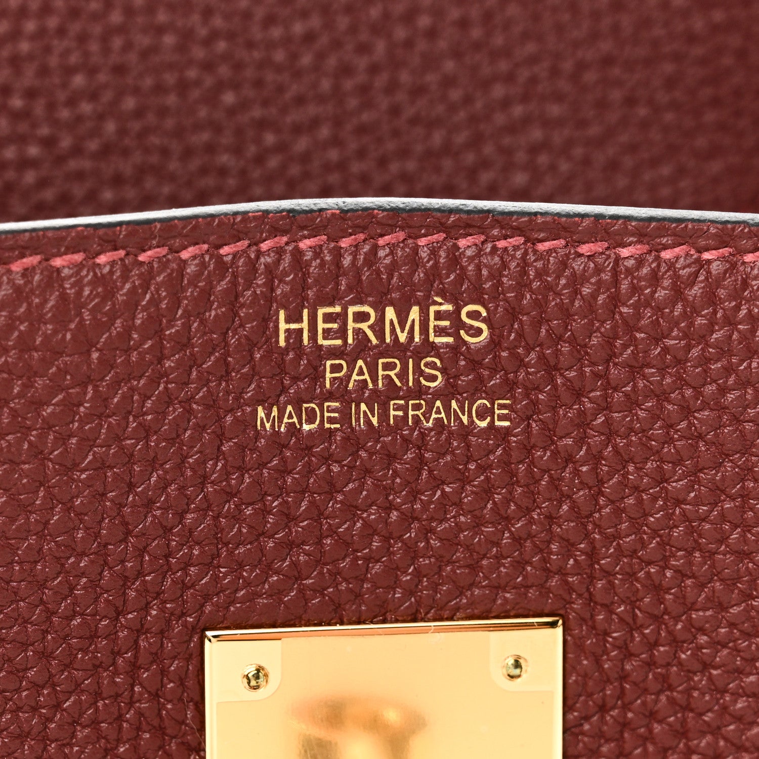 Hermes Togo Birkin 35 Rouge H 6 of 11
